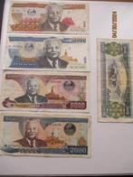 Série de billets de banque du Laos., Enlèvement ou Envoi