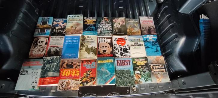 Wereldoorlog 2 Boeken  +-100 stuks, Boeken, Oorlog en Militair, Gelezen, Ophalen