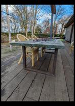 handmade tuintafel op aanvraag, Ophalen, Zo goed als nieuw