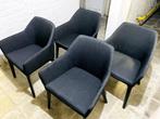 4 chaises en bon état, Maison & Meubles, Comme neuf, Quatre, Bleu, Enlèvement