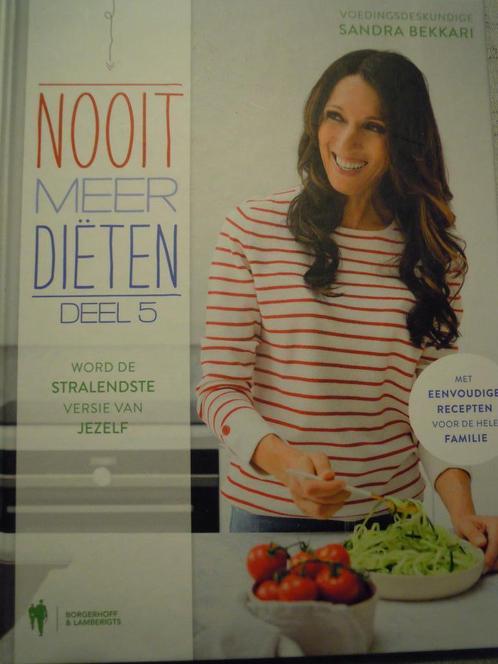 Nooit meer dieten (Sandra Bekkari), Boeken, Gezondheid, Dieet en Voeding, Nieuw, Gezondheid en Conditie, Ophalen of Verzenden