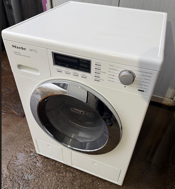 1ans garantie 2 en 1 lave-linge séchant intelligent  Miele, Elektronische apparatuur, Was-droogcombinaties, Refurbished, 6 tot 8 kg
