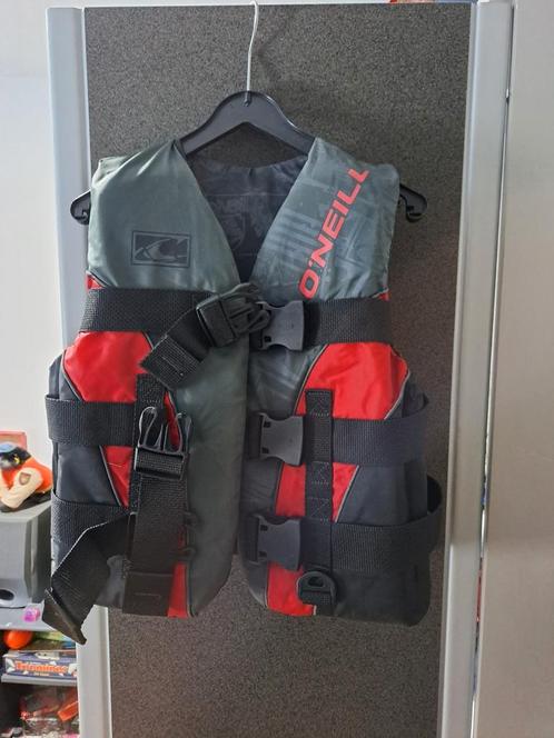 Reddingsvest en wetsuit kinderen, Sports nautiques & Bateaux, Vêtements nautiques, Comme neuf, Combinaison étanche, Enlèvement ou Envoi