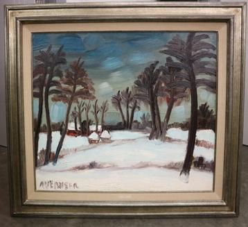 Alfons VERMEIR, winterlandschap, Enlèvement ou Envoi