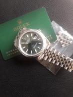 Rolex date just  mintgreen 41mm  3225, Montre-bracelet, Rolex, Enlèvement ou Envoi, Acier