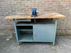 werkbank, Ophalen, Gebruikt, 70 tot 120 cm, Bankschroef