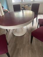 Tafel 160cm(l)x119cm(b)x75cm(h), Huis en Inrichting, Tafels | Eettafels, Ophalen, Gebruikt, 100 tot 150 cm, Vijf personen of meer