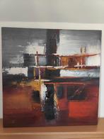 Abstract schilderij, Ophalen