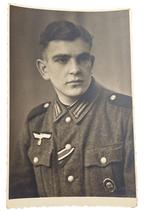 `duitse ww2 foto kaart in gebruikte staat, Verzamelen, Militaria | Tweede Wereldoorlog, Ophalen of Verzenden