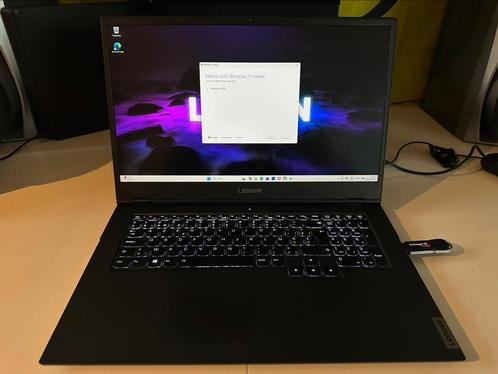 Lenovo Legion 5 17ITH6H, Computers en Software, Windows Laptops, Zo goed als nieuw, 17 inch of meer, SSD, 2 tot 3 Ghz, 16 GB, Azerty
