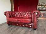 Chesterfield sofa met 2 zit Leder L 170 m , H 75 Cm, Huis en Inrichting, Ophalen, Zo goed als nieuw