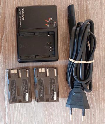 Canon Battery Charger CB-5L + 2st batterij BP-511 beschikbaar voor biedingen