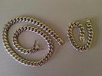 Twice as Nice Ketting + Armband Heren, Ophalen of Verzenden, Zo goed als nieuw, Overige kleuren, Overige materialen
