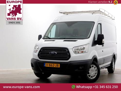 Ford Transit 2.0 TDCI 170pk E6 L2H2 Trend Airco/Navi/Trekhaa, Auto's, Bestelwagens en Lichte vracht, Bedrijf, ABS, Airconditioning