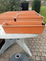 Plastieken bloembakken, balkonbakken, Ophalen, Zo goed als nieuw, Rechthoekig, Kunststof