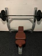 Technogym Selection Olympic Flat Bench, Ophalen, Zo goed als nieuw