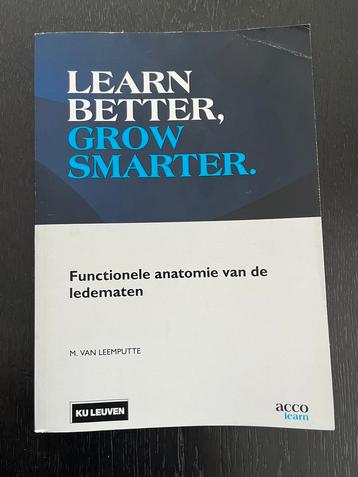 Marc Van Leemputte - Functionele anatomie van de ledematen beschikbaar voor biedingen