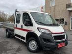 Peugeot Boxer 2.0Hdi L4 Pickup/Bak/64.000 km/7PL/TVAC, Auto's, Voorwielaandrijving, 4 deurs, Stof, 4 cilinders