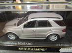 Minichamps Mercedes ML63 AMG 2006 1/43, Hobby & Loisirs créatifs, MiniChamps, Voiture, Enlèvement ou Envoi, Neuf