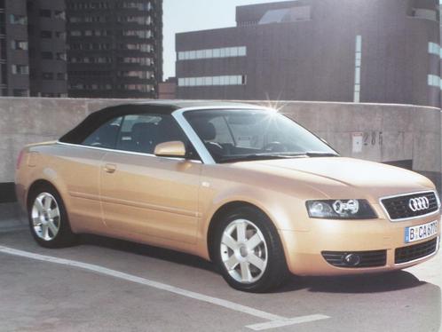 Brochure de l'Audi A4 Cabrio 2005, Livres, Autos | Brochures & Magazines, Audi, Enlèvement ou Envoi