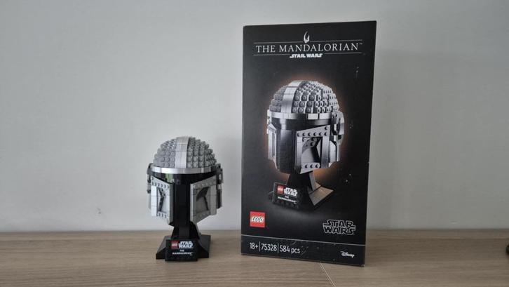 LEGO Star Wars 75328 The Mandalorian Helmet, Kinderen en Baby's, Speelgoed | Duplo en Lego, Zo goed als nieuw, Lego, Complete set