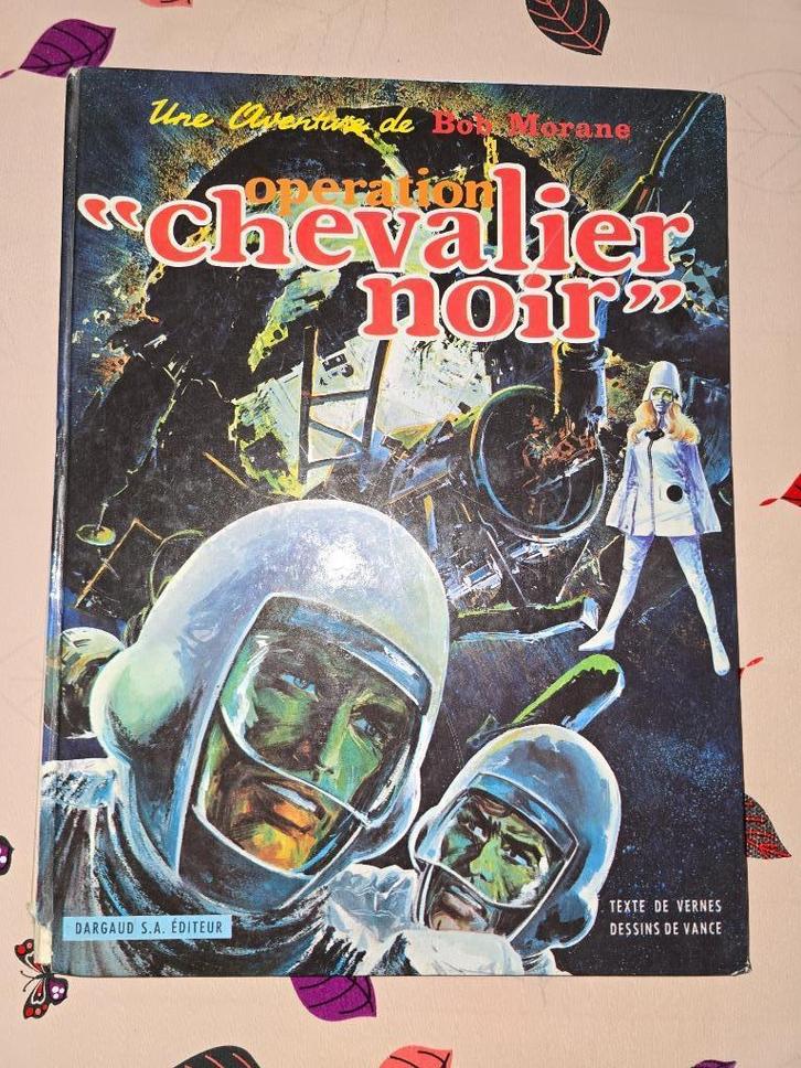 Bob MORANE Opération Chevalier Noir Original de 1969, Boeken, Stripverhalen, Gelezen, Eén stripboek, Ophalen of Verzenden