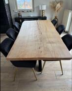 Table en chêne massif 220/100, Maison & Meubles, 100 à 150 cm, Chêne, Rectangulaire, 50 à 75 cm