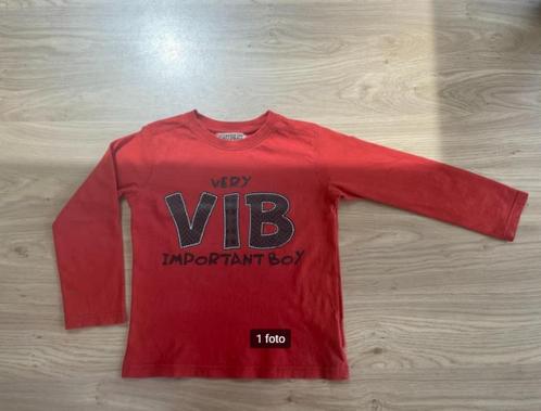 supermooie longsleeve Very Important Boy maat 116, Kinderen en Baby's, Kinderkleding | Maat 116, Zo goed als nieuw, Jongen, Shirt of Longsleeve