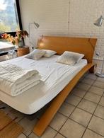 Tweepersoonsbed (2x1,8), Ophalen, Gebruikt, Beige, Tweepersoons