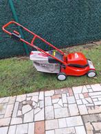 mooie elektrische grasmachine, Tuin en Terras, Cirkelmaaier, Elektrische grasmaaier, Zo goed als nieuw, Opvangzak