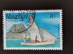 Maurice 1983 - voilier - bateau de pêche, Timbres & Monnaies, Affranchi, Enlèvement ou Envoi, Autres pays