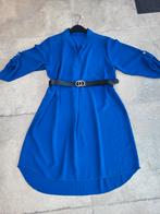 Mooie blauwe jurk mt Large (zie foto's), Taille 42/44 (L), Enlèvement ou Envoi, Comme neuf, Longueur genou
