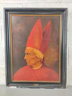 Antiek schilderij Paus Leo XIII, Antiek en Kunst, Ophalen of Verzenden