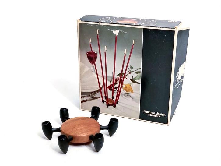 kandelaar Digsmed Design Denmark, Huis en Inrichting, Woonaccessoires | Kandelaars en Kaarsen, Gebruikt, Kandelaar, Minder dan 25 cm