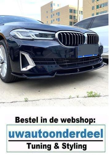 Spoiler Voorspoiler Zwart Voor BMW 5 Serie G30 G31 LCI Luxur beschikbaar voor biedingen
