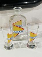vintage Casanis Le Pastis  met zware glazen voet en karaf, Ophalen of Verzenden, Zo goed als nieuw