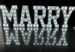 Lichtletters Te Koop! 'MARRY ME' OP = OP! 700,- VASTE PRIJS, Ophalen, Nieuw
