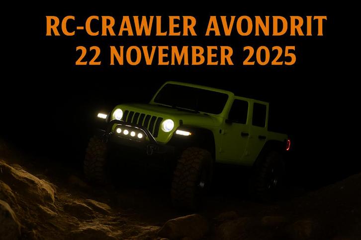 RC-Crawler Avondrit 22/11 rijden tot in de donkere uurtjes!, Contacten en Berichten, Evenementen