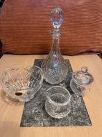 Kristallen tafelset van 4 stuks boheems kristal, Ophalen