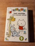Vhs Video Het nichtje van Meneer Konijn - Musti, Cd's en Dvd's, Alle leeftijden, Ophalen of Verzenden, Zo goed als nieuw, Tekenfilm