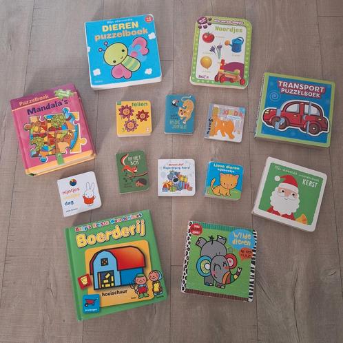 PAKKET BOEKJES EN PUZZELBOEKJES VOOR PEUTERS/KLEUTERS, Boeken, Kinderboeken | Baby's en Peuters, Gelezen, Ophalen of Verzenden