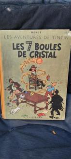 Kuifje: De 7 kristallen bollen EO 1948 Hergé Casterman, Boeken, Stripverhalen, Gelezen, Ophalen of Verzenden, Eén stripboek, Hergé