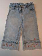 3Suisses jeansbroekje met bloemetjes, Broek, Meisje, Ophalen of Verzenden, Zo goed als nieuw