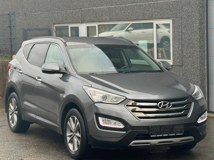 HYUNDAİ SANTÉ FE 2.2CRDİ 4x4 BOİT AUTOMATIQUE 128.000KM, Auto's, Hyundai, Bedrijf, Santa Fe, 4x4, ABS, Adaptieve lichten, Adaptive Cruise Control
