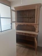 Houten buffetkast in zeer goede staat, Ophalen, Glas
