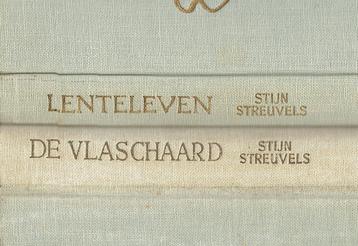Stijn Streuvels.  LENTELEVEN en  DE VLASCHAARD. Twee boeken. beschikbaar voor biedingen