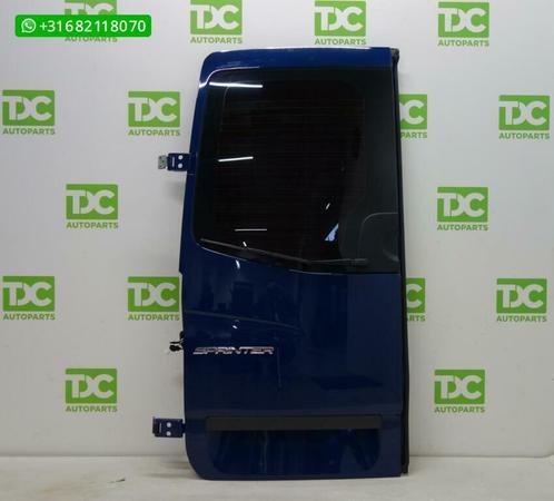 Mercedes Sprinter W906 Achterdeur links met ruit blauw H1, Auto-onderdelen, Carrosserie, Deur, Mercedes-Benz, Achter, Links, Gebruikt