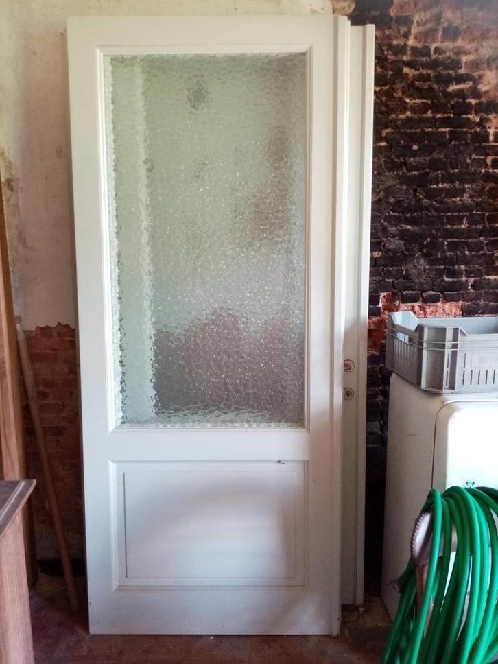 Binnendeuren pr. o. t. k., Doe-het-zelf en Bouw, Deuren en Vliegenramen, Gebruikt, Glas, Ophalen