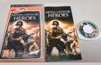 Medal of honor heroes psp games, Games en Spelcomputers, Games | Sony PlayStation Portable, Ophalen of Verzenden, Zo goed als nieuw