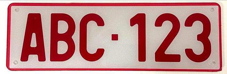 PLEXI kentekenplaat 34x11cm, Auto-onderdelen, Overige Auto-onderdelen, Alfa Romeo, Amerikaanse onderdelen, Audi, BMW, Citroën